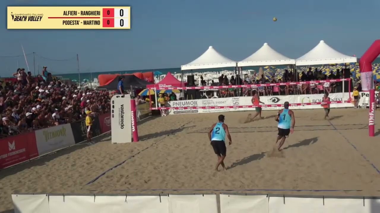 Beach volley: conclusa a Vasto la tappa del campionato italiano assoluto – 25/08/2025
