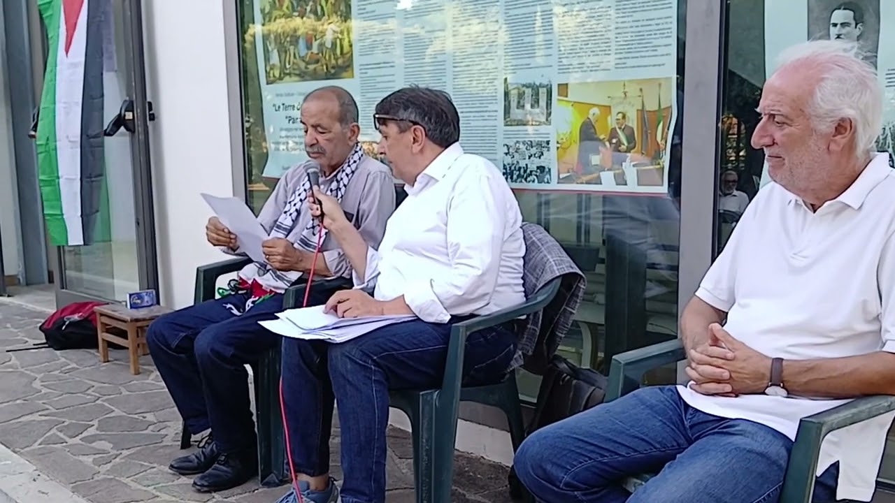 A Guglionesi Tamini, coordinatore nazionale comunità palestinesi: Ora basta – 17/08/2025