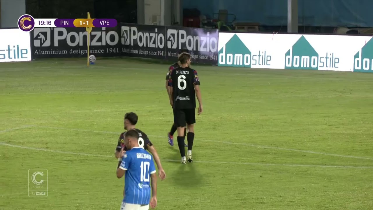 Il Pineto pareggia al debutto con la Vis Pesaro – 23/08/2025