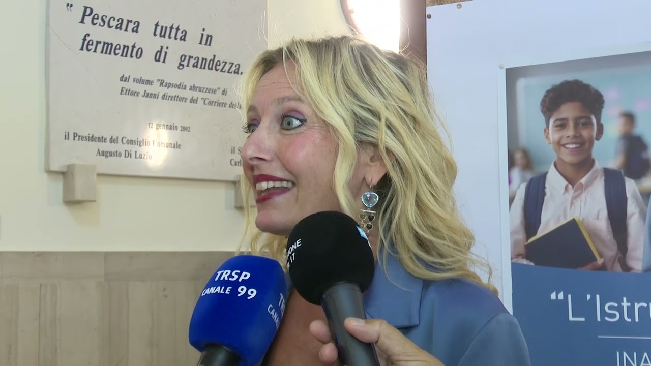 Pescara, nella sala consiliare la cerimonia d’inaugurazione dell’anno scolastico – 07/09/2025