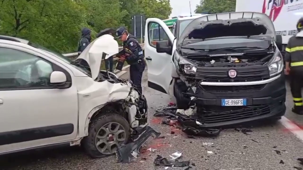 Sulmona, scontro tra panda e furgone: tre feriti – 10/09/2025