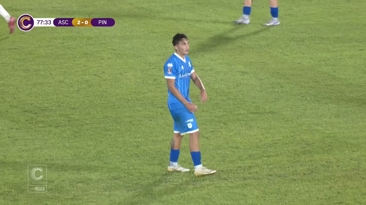 Serie C: secondo stop consecutivo per il Pineto, superato 3-0 dall’Ascoli – 24/09/2025