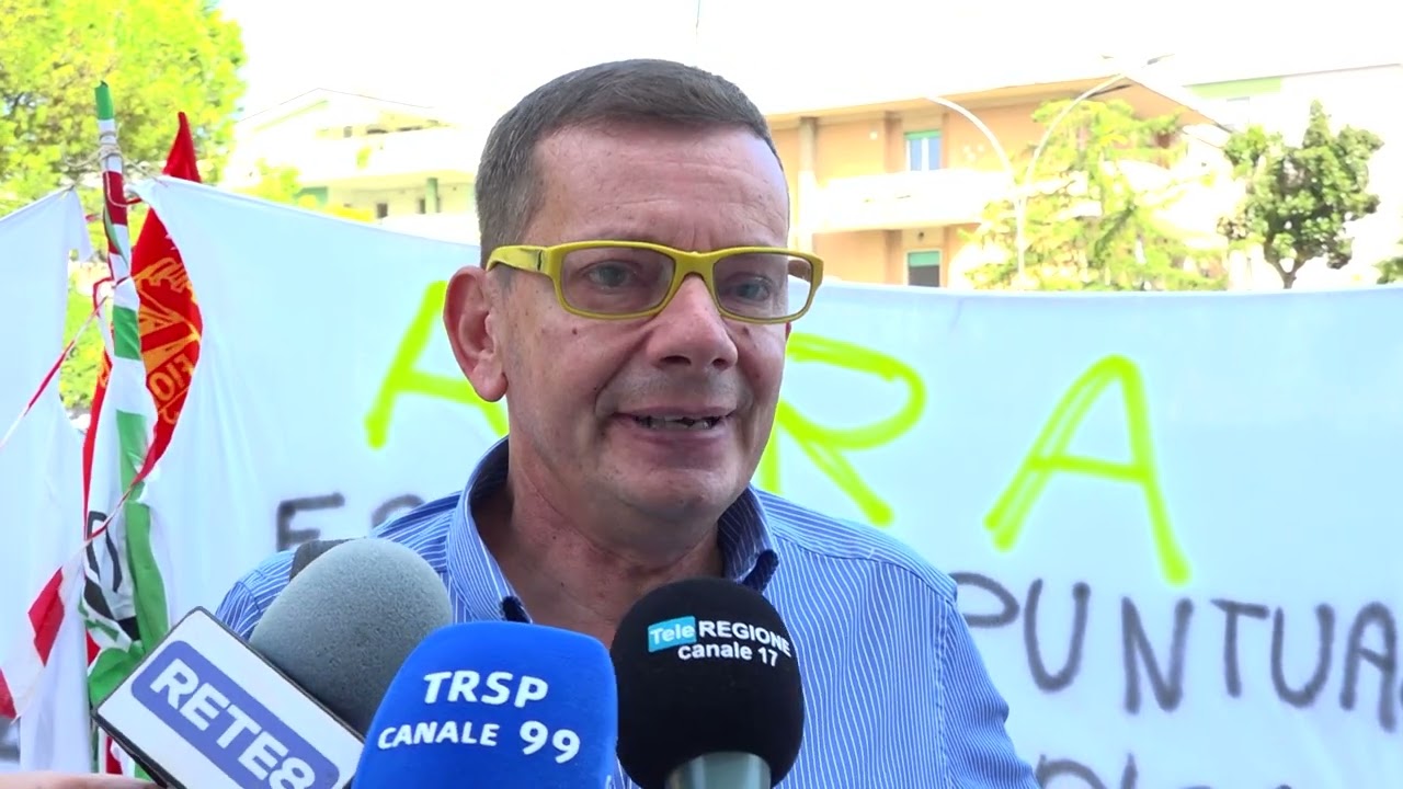 Pescara, lavoratori AURA in presidio. L’assessore Magnacca: Siamo con loro – 24/09/2025