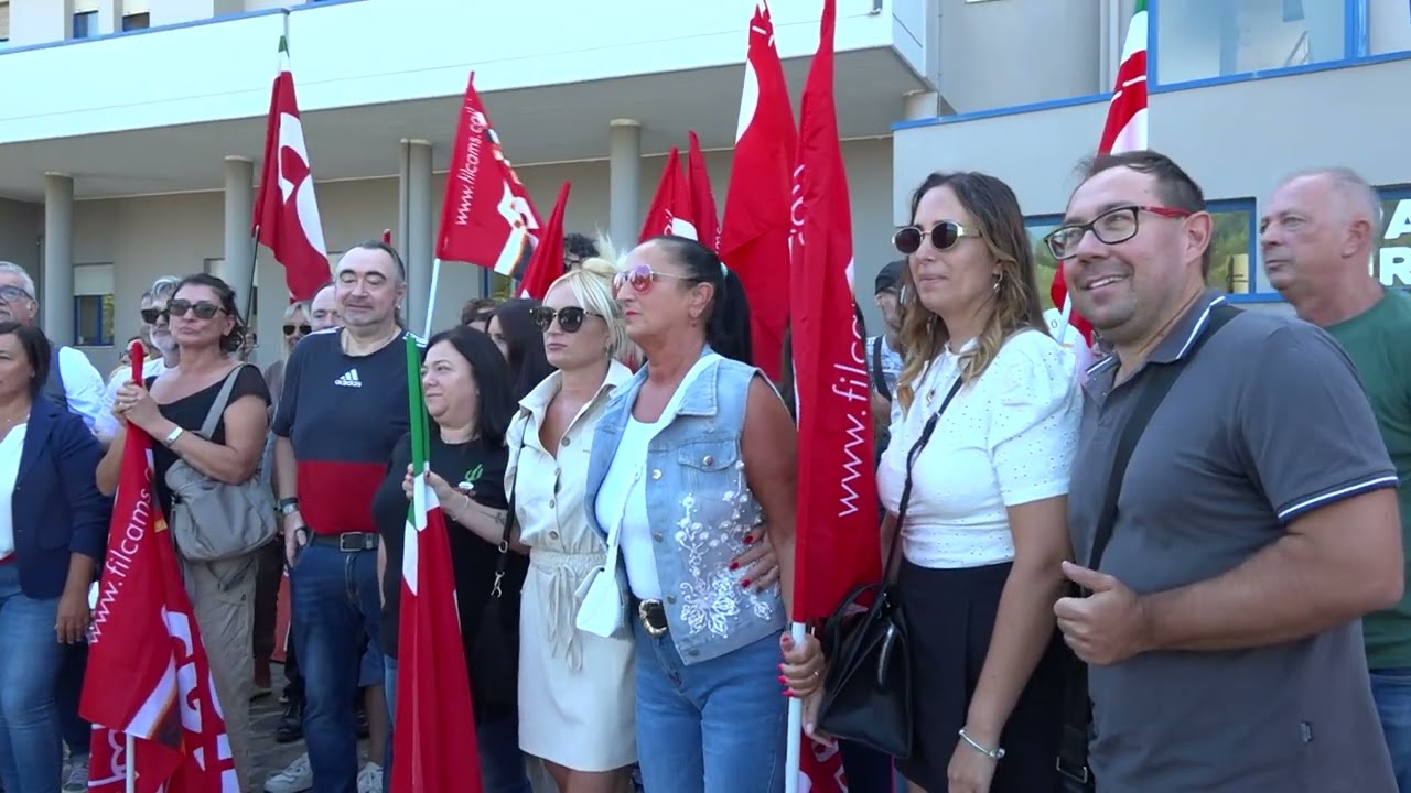 Chieti, sciopero dei lavoratori Auriga e Dussmann – 30/08/2025