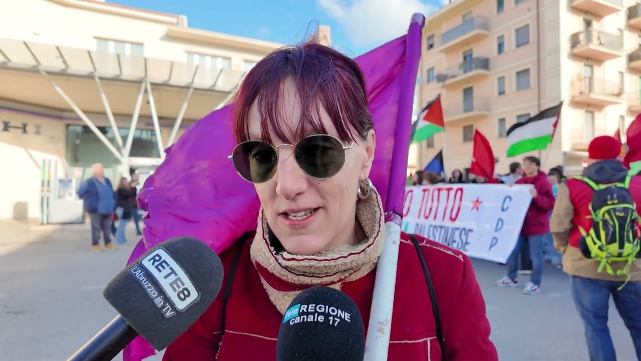 Teramo, in duemila alla manifestazione Pro Palestina | 03/10/2025