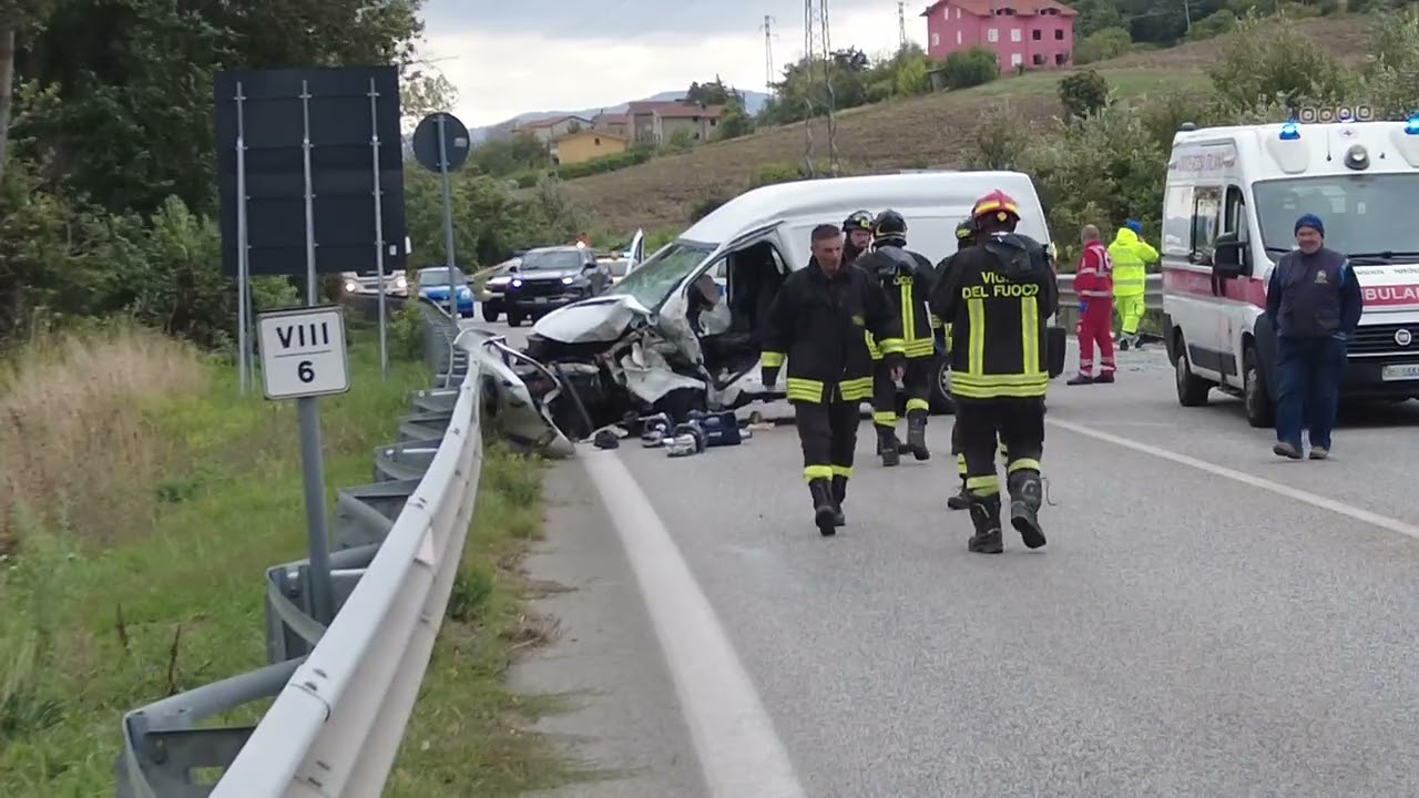 Auto contro furgone: due morti sulla Tangenziale di Campobasso – 03/10/2025