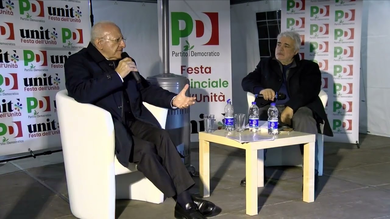 De Luca a Isernia: fine del commissariamento per salvare la sanità – 04/10/2025