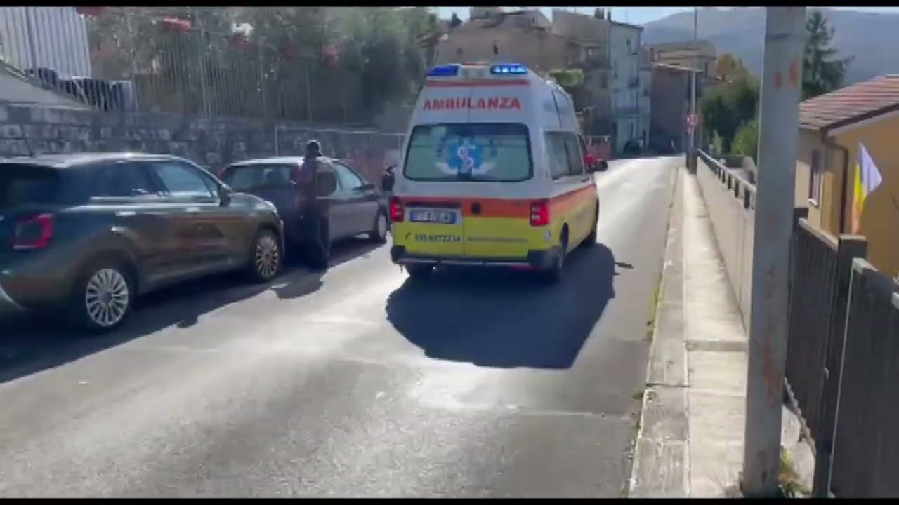 Incidente in via Occidentale a Isernia: 73enne al pronto soccorso in codice rosso – 28/10/2025