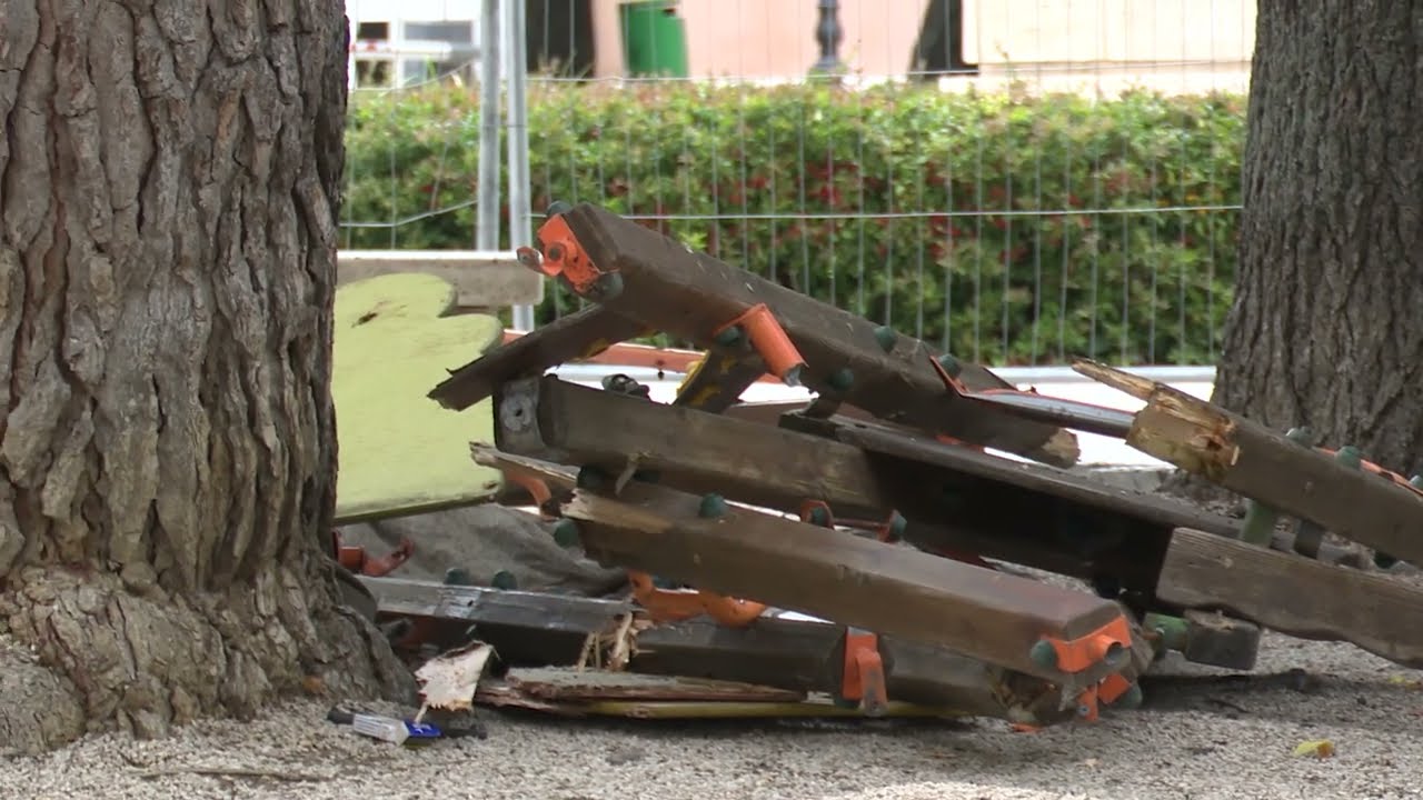 Campobasso, partiti i lavori per il rifacimento del parco giochi in villa Musenga – 15/10/2025