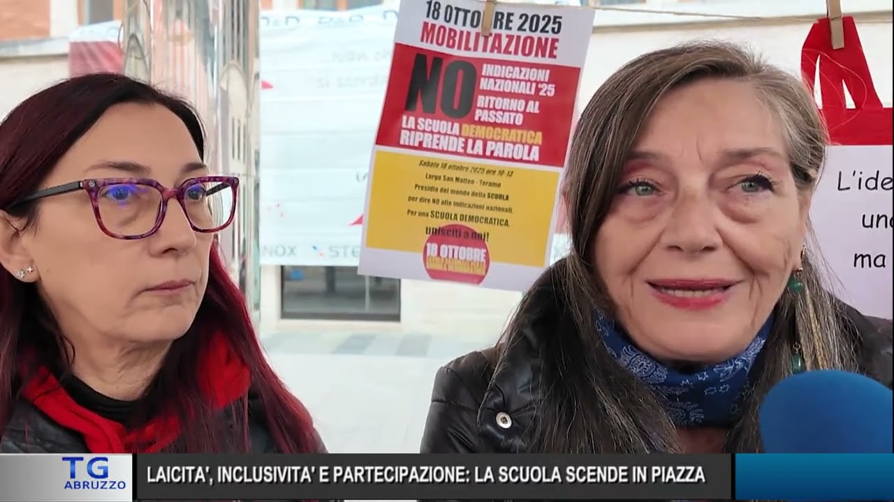 Telegiornale ore 19.30 – 18/10/2025