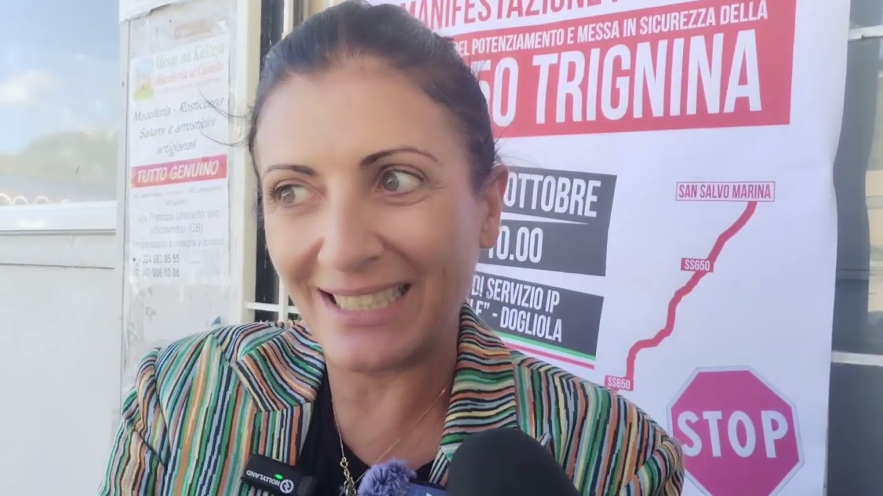 Trignina: i sindaci scendono in piazza con Tonino Di Pietro – 11/10/2025