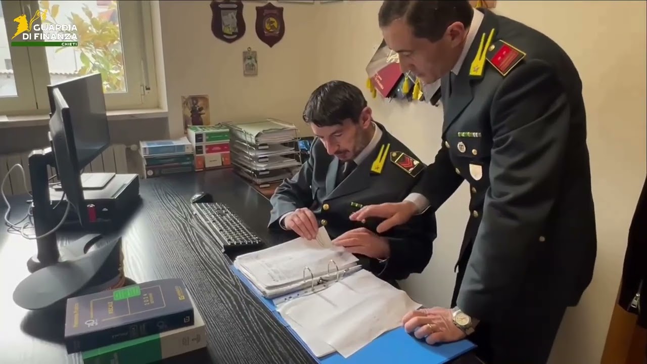 Vasto, la Guardia di Finanza scopre frode ed esegue un sequestro da 3,3 milioni – 21/11/2025