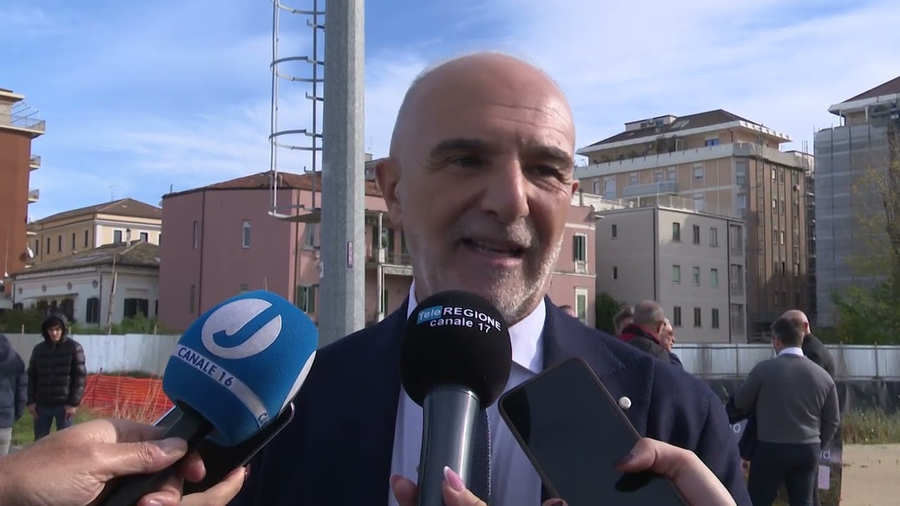 Prende vita l’area verde con parcheggi di Pescara: posata la prima pietra – 17/11/2025