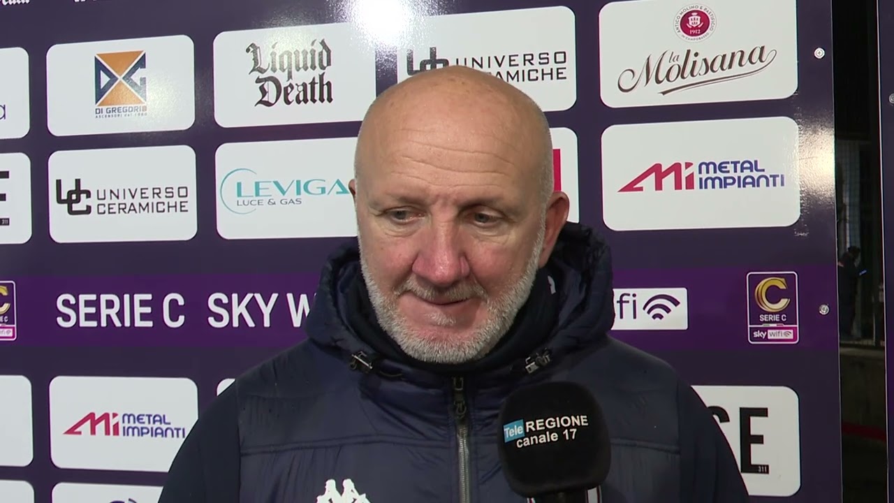 Il tecnico della Samb Palladini: il Campobasso avrebbe meritato di più – 11/11/2025