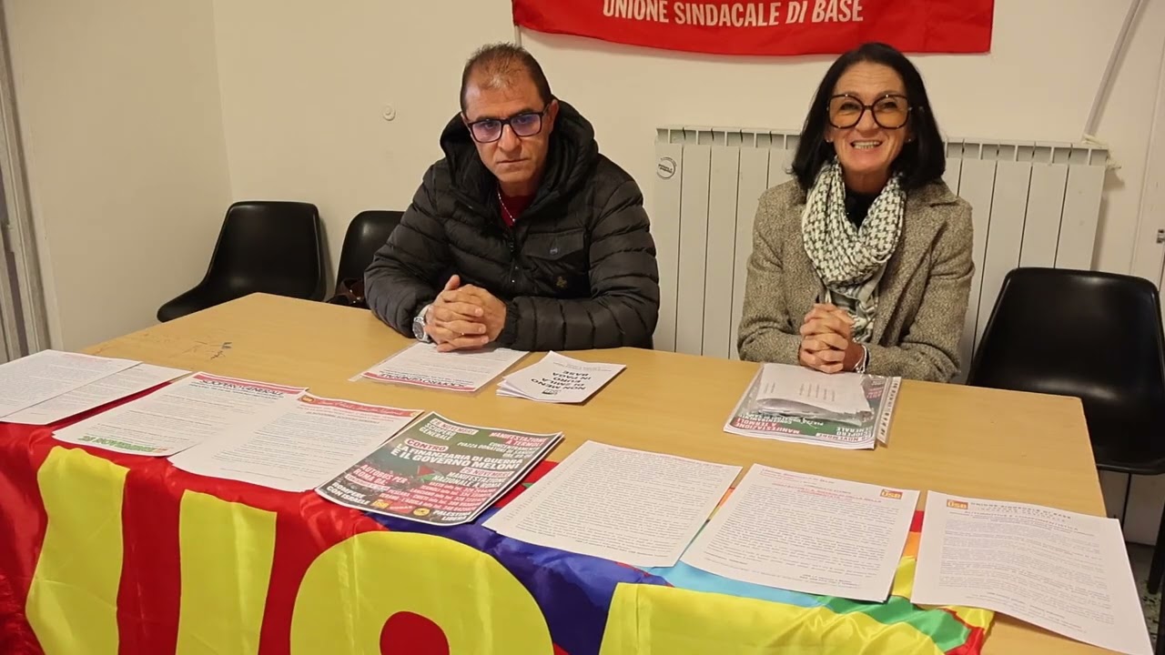 A Termoli e Pescara lo sciopero generale dell’Usb Molise e Abruzzo – 26/11/2025