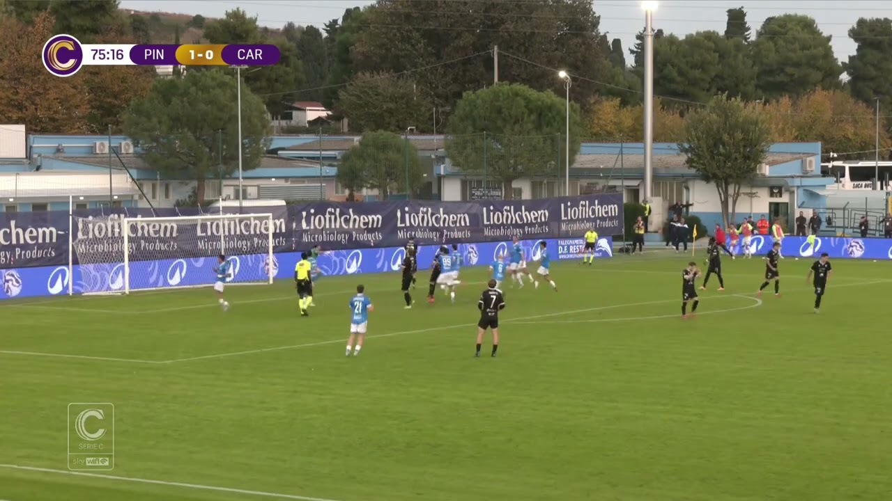 Serie C: Bruzzaniti decide in favore del Pineto il match col Carpi – 16/11/2025