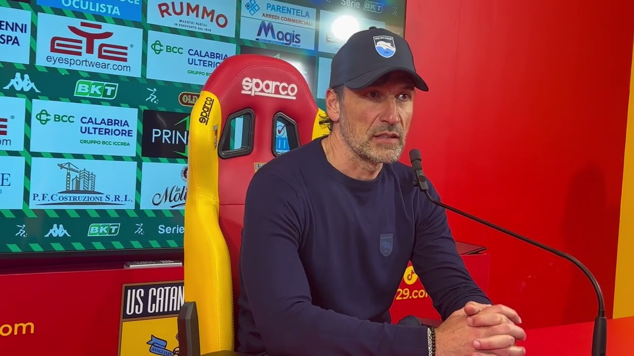 Serie B: il tecnico del Pescara Gorgone fiducioso in prospettiva – 23/11/2025