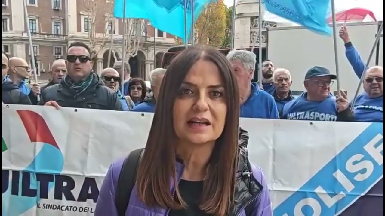 Molise senza treni, la Uil protesta davanti al Ministero dei Trasporti a Roma – 18/11/2025