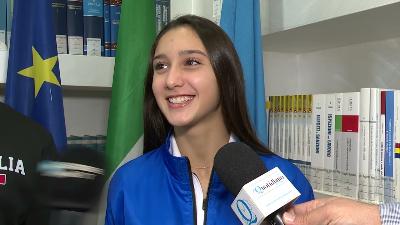 Chiara Tavani premiata dal Consiglio regionale del Molise – 07/11/2025