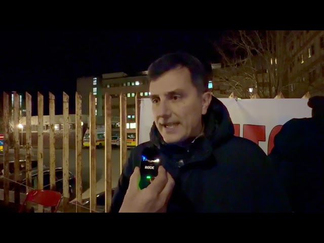 Isernia. Tagli al Veneziale, protesta del sindaco ad oltranza davanti all’ospedale – 27/12/2025