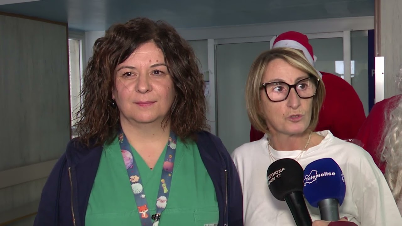 Babbo Natale arriva al Cardarelli di Campobasso in sella alle vespe di Frosolone – 22/12/2025