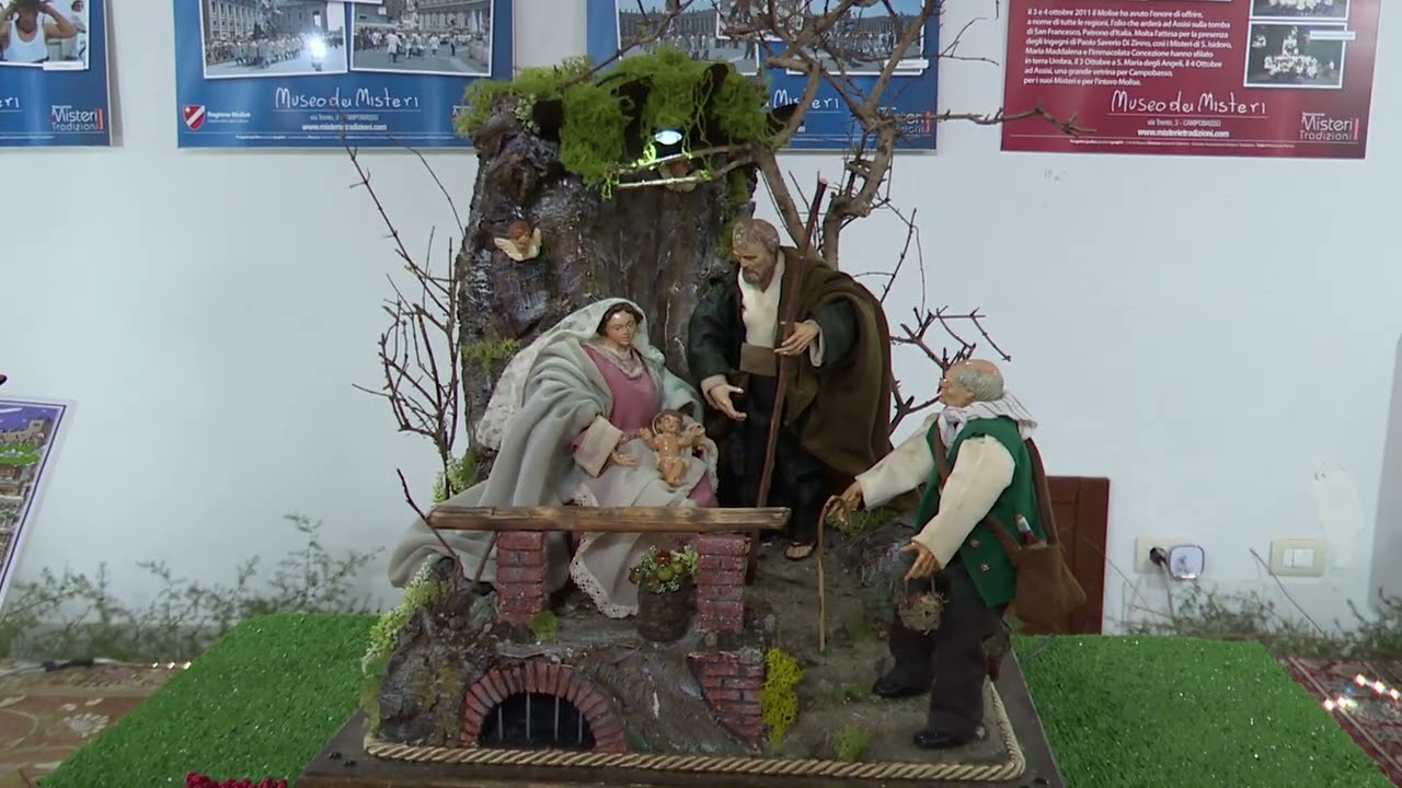 Al museo dei misteri di Campobasso la mostra dei presepi di Giovanni Teberino – 25/12/2025