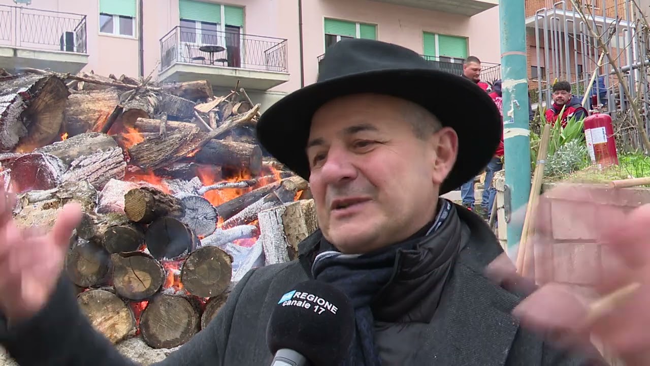 Fuoco di Sant’Antonio Abate, a Campobasso rinnovata la tradizione – 17/01/2026