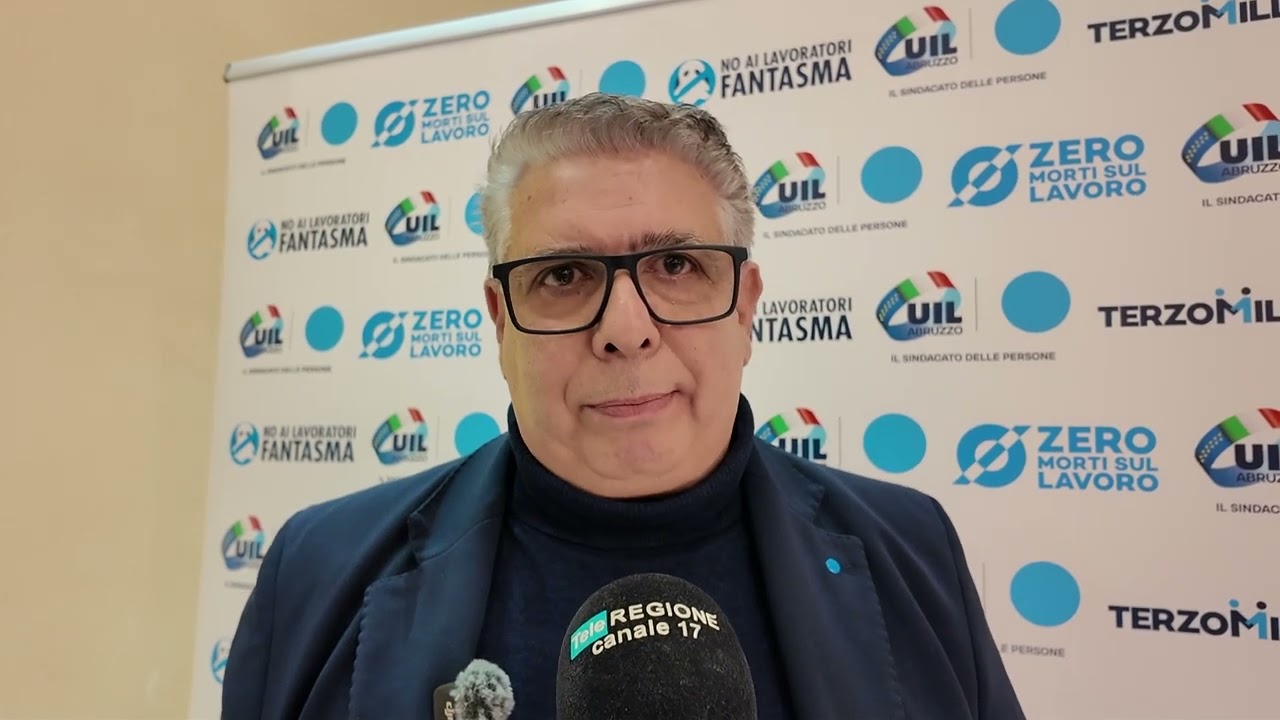 Teramo, primo congresso Uil: allarme in Provincia per la disoccupazione – 28/01/2026
