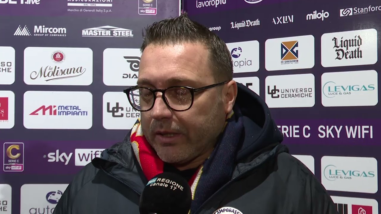 Campobasso, Cirrincione: arrabbiati per la direzione arbitrale. Venerdì torna Rizzetta