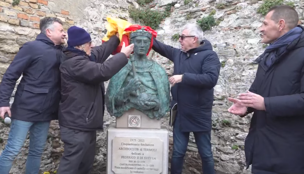 bronzo federico II termoli