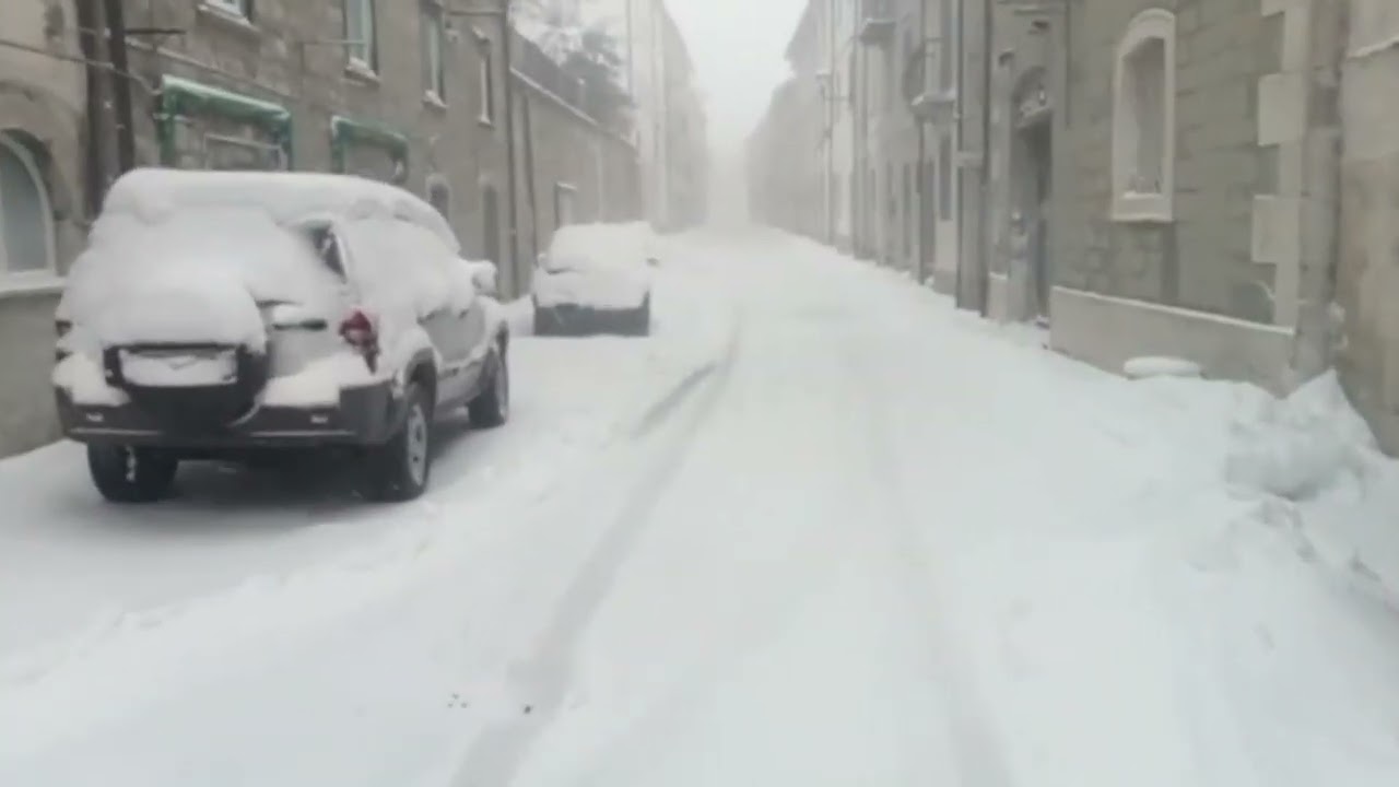 Neve abbondante su Capracotta e l’Alto Molise – 31/03/2026